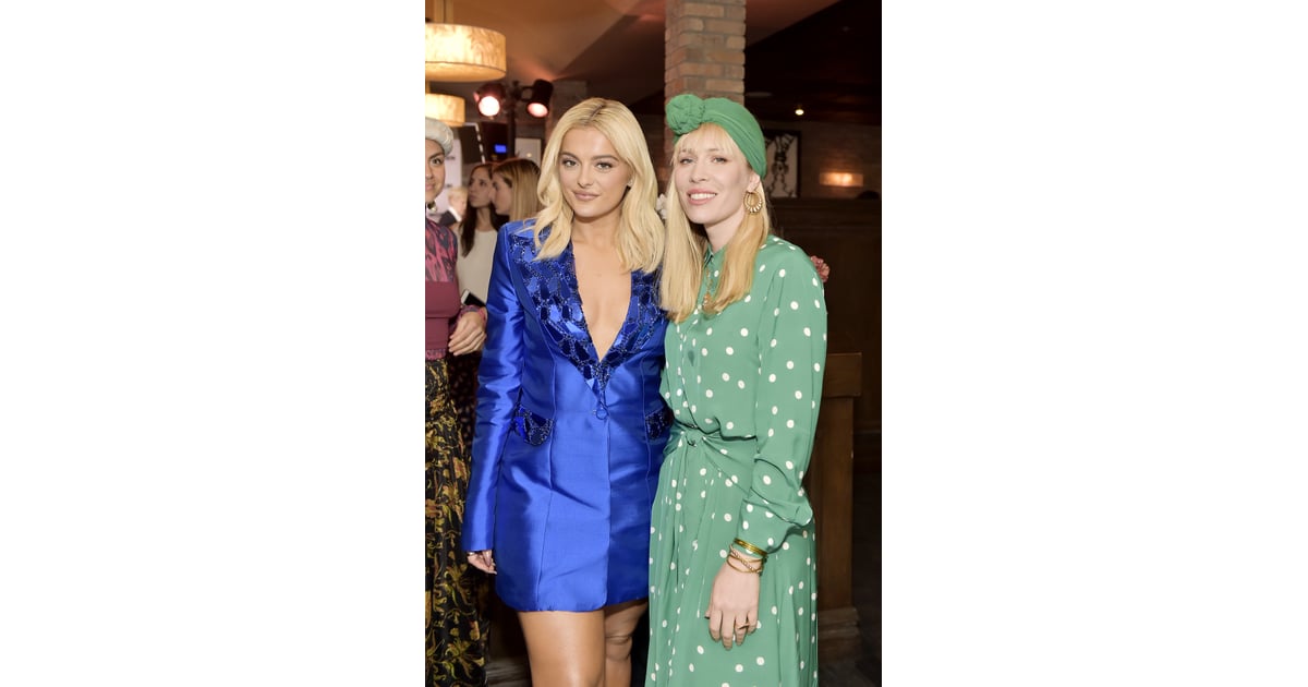 Bebe Rexha and Natasha Bedingfield at the 2020 Women in Harmony Brunch