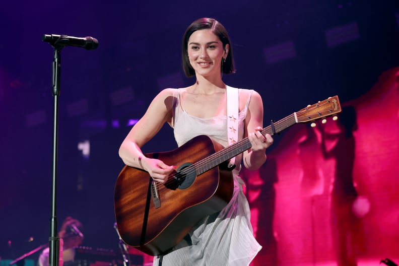 Gracie Abrams performs on stage during iHeartRadio z100's Jingle Ball 2024.