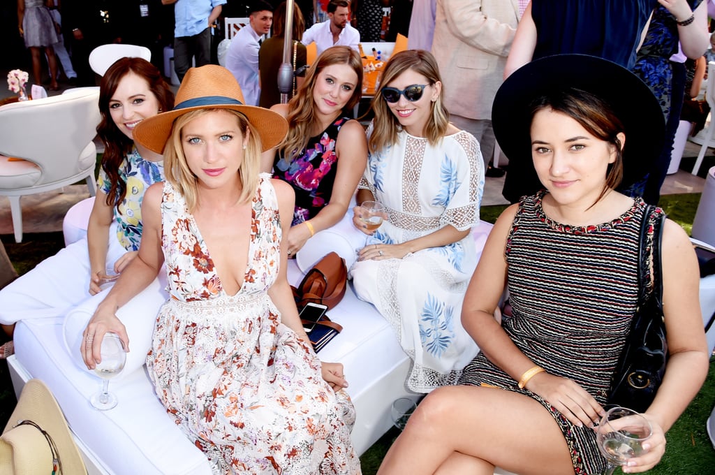 Ahna O'Reilly, Brittany Snow, Julianna Guill, and Zelda Williams