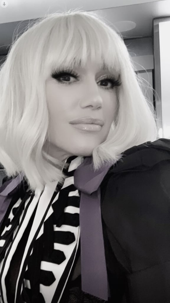 Photos Of Gwen Stefani S Bob Haircut And Bangs Popsugar Beauty