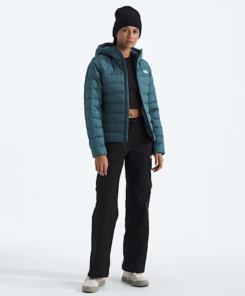 The North Face Aconcagua 3 Hoodie ($220)
Shopping for the galentine in your life? Consider this sleek hoodie number. And don't be fooled by the photo. This jacket is a cold-weather powerhouse. Wind-resistant WINDWALL™ fabric, non-PFC DWR finish for water repellency — you name the feature, this jacket has it.