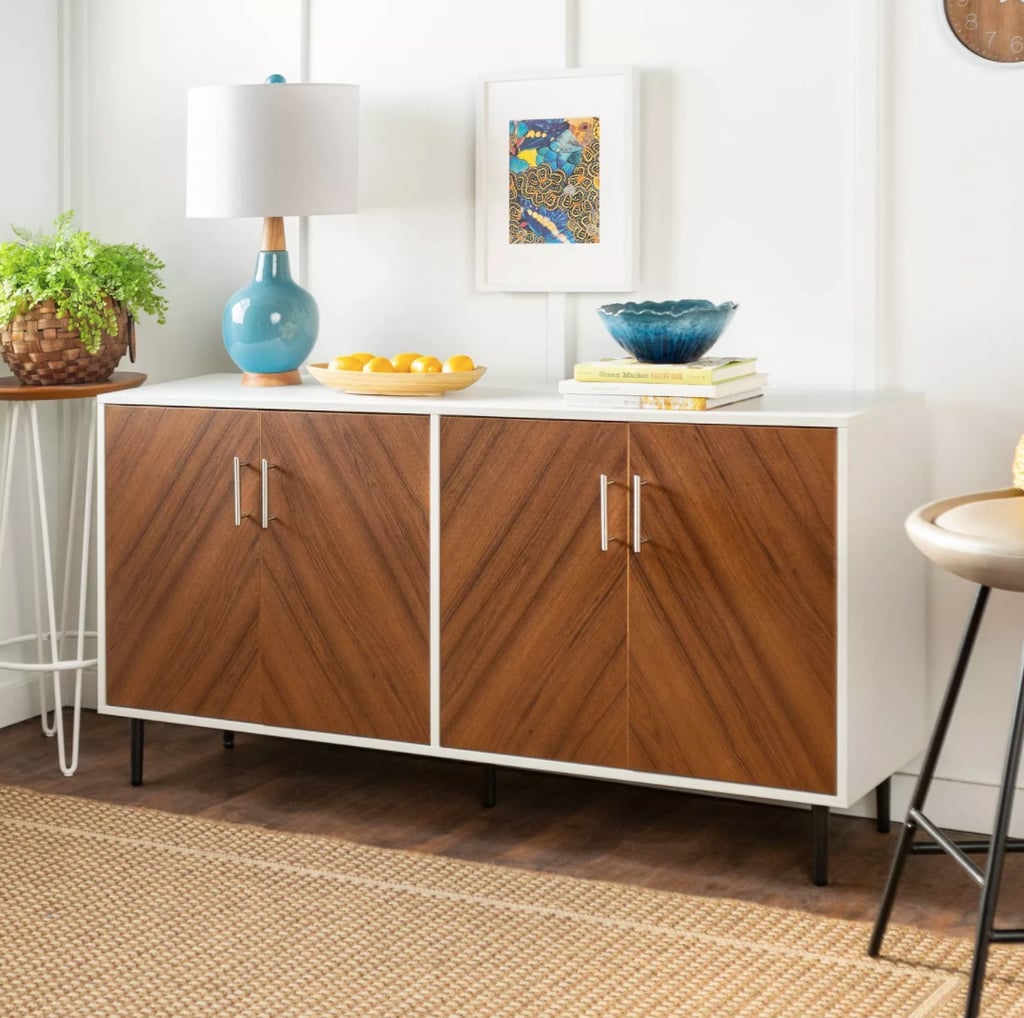 Saracina Home 58" Modern Bookmatch Buffet