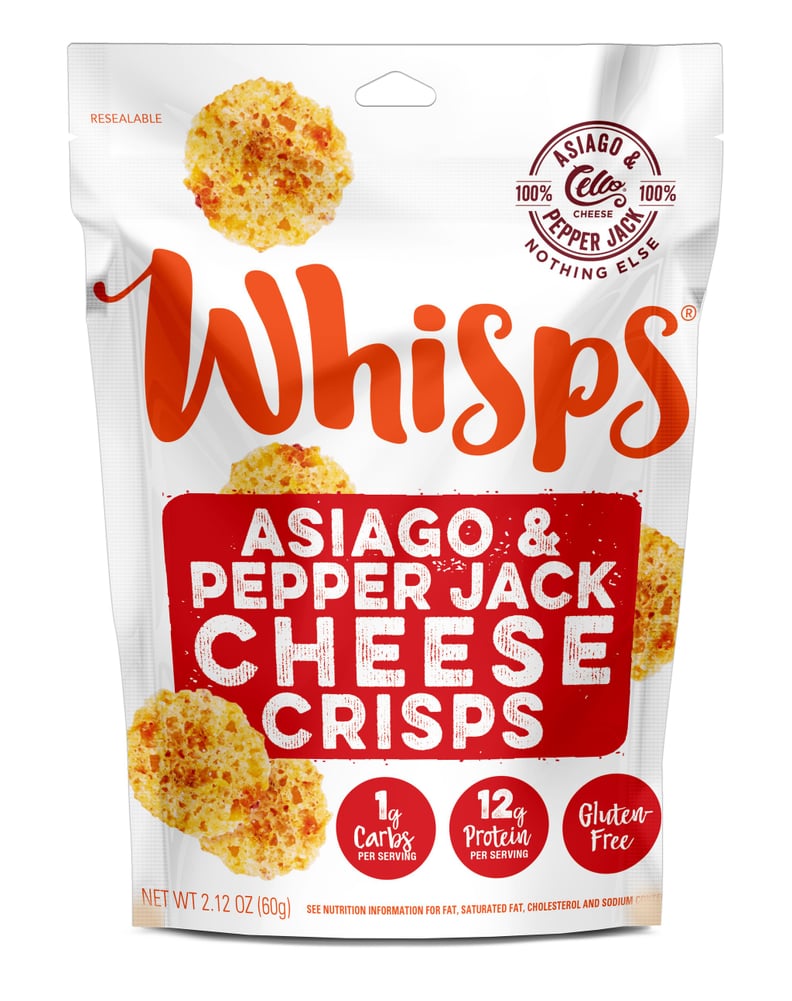 Cello Whisps Asiago & Pepper Jack Cheese Crisps