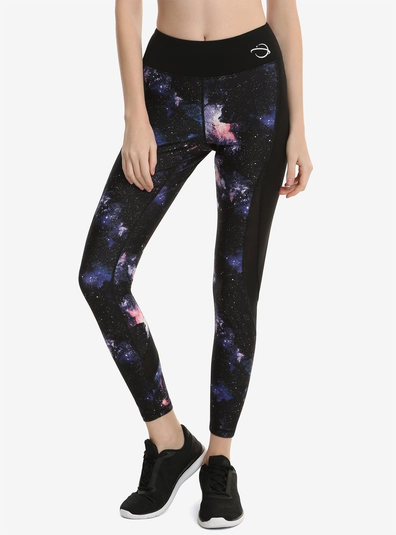 Galaxy Print Active Pants