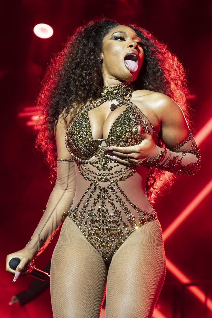 Megan Thee Stallion at the 2023 Essence Festival