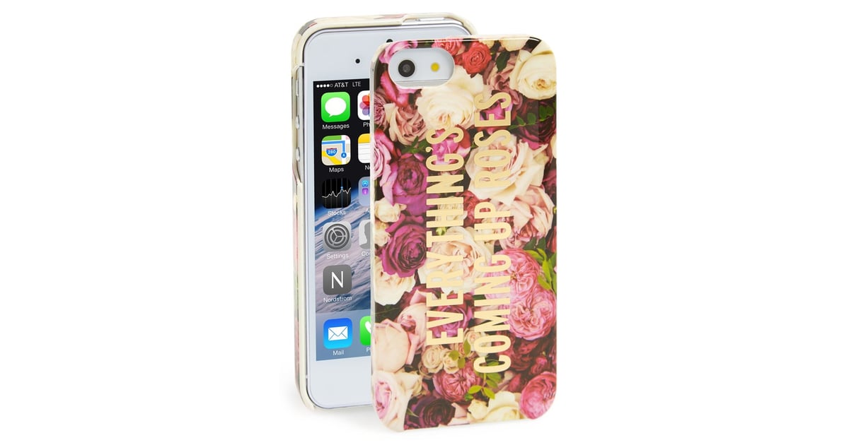 Kate Spade Everything's Coming Up Roses iPhone 5/5S Case Best iPhone Cases POPSUGAR Tech