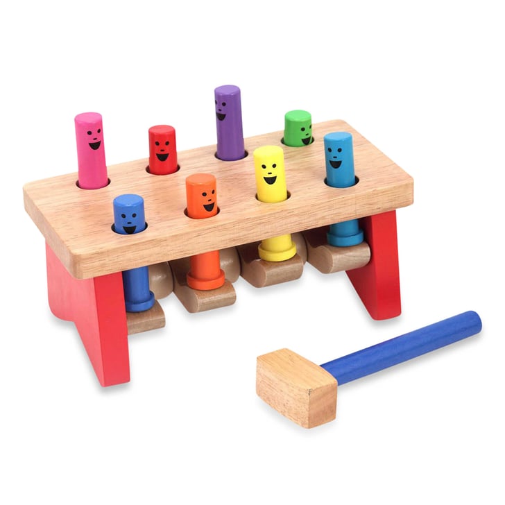 Melissa & Doug Deluxe Pounding Bench | Best Toys For 1 ...