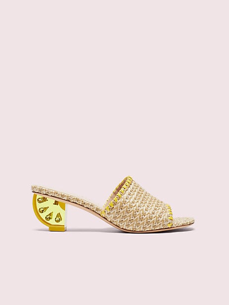 Billini - Siana Heels in Lemon Croc | Showpo