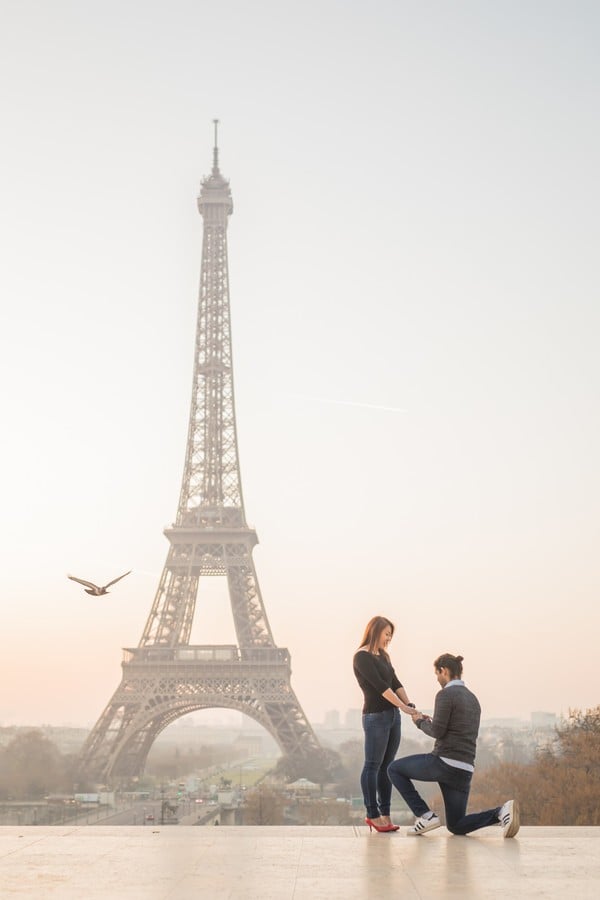 Eiffel Tower Proposal | POPSUGAR Love & Sex