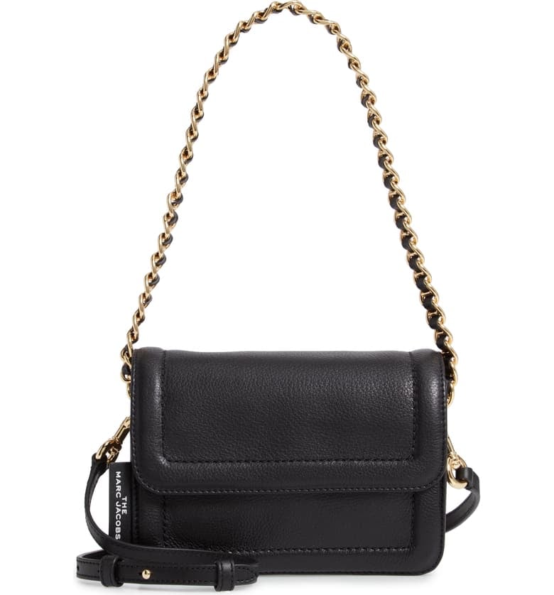 The Marc Jacobs The Mini Cushion Leather Shoulder Bag
