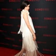All Eyes Are on Sofia Carson's Fringed Prada Dress at the Premiere For Songbird