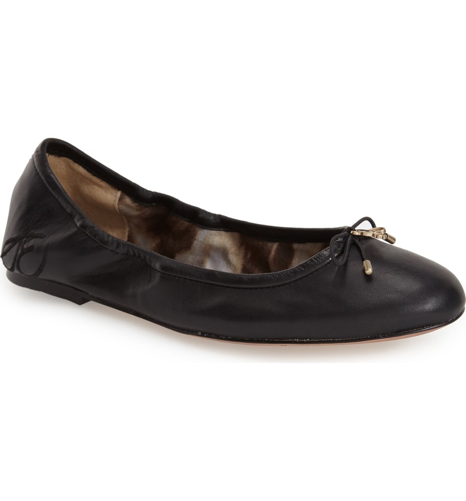 Sam Edelman Felicia Flat - Black Leather