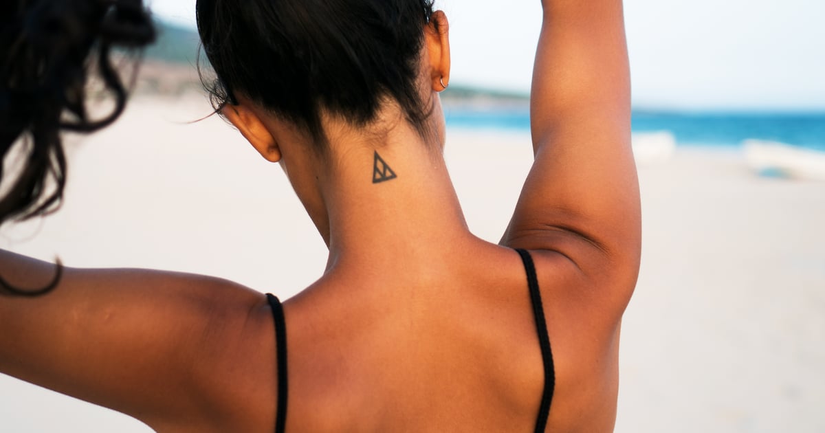 Tattoo uploaded by Xavier  Beach tattoo by Eva Krbdk EvaKrbdk Eva beach  summer paradise ocean vacation getaway couple  Tattoodo