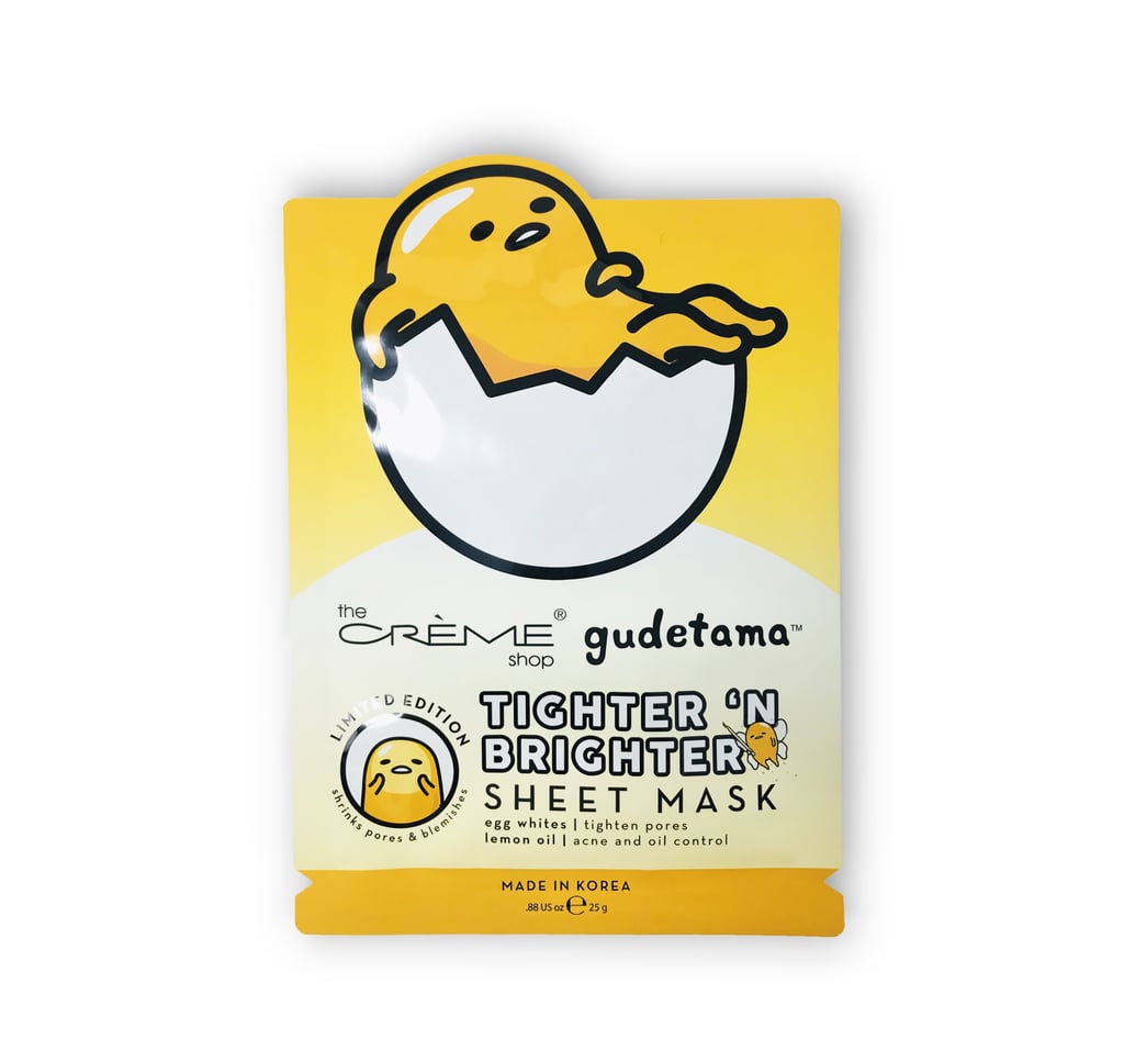 Gudetama Tighter 'N Brighter Sheet Mask ($4)