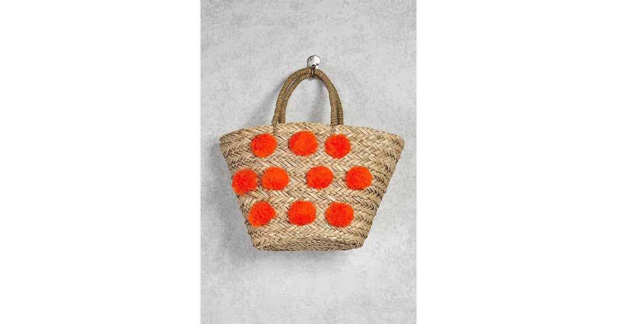 forever 21 straw tote