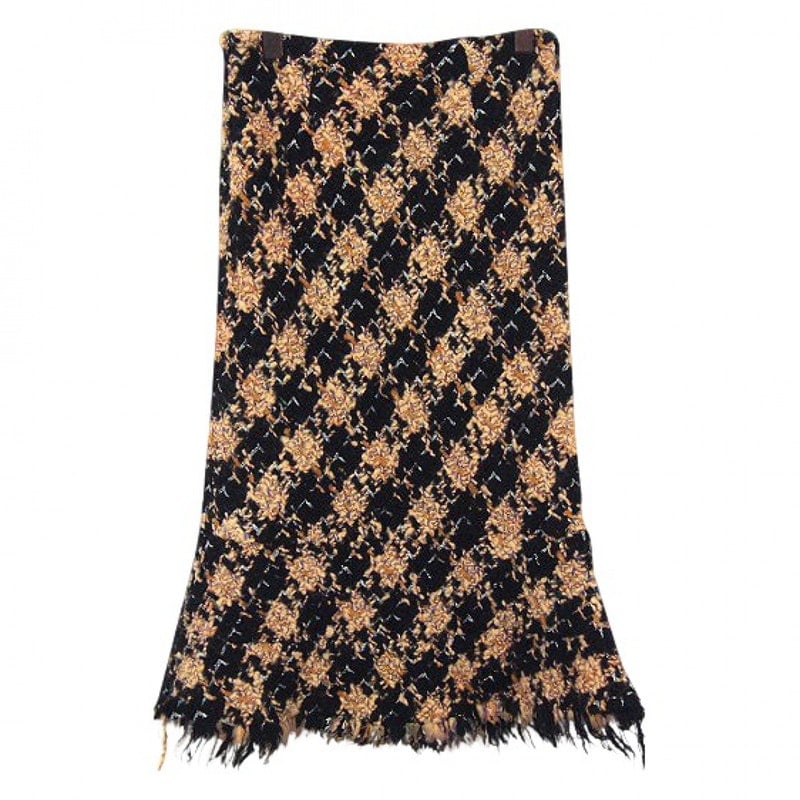Junya Watanabe Multicolor Wool Skirt
