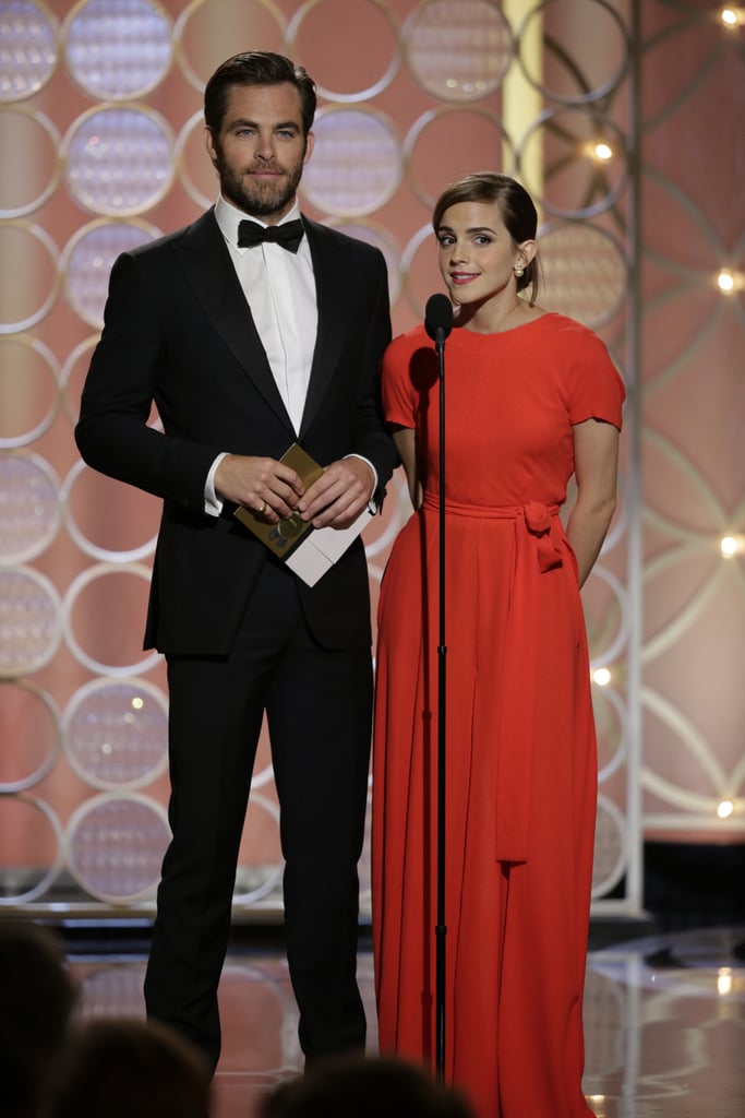 Emma Watson at the Golden Globe Awards 2014
