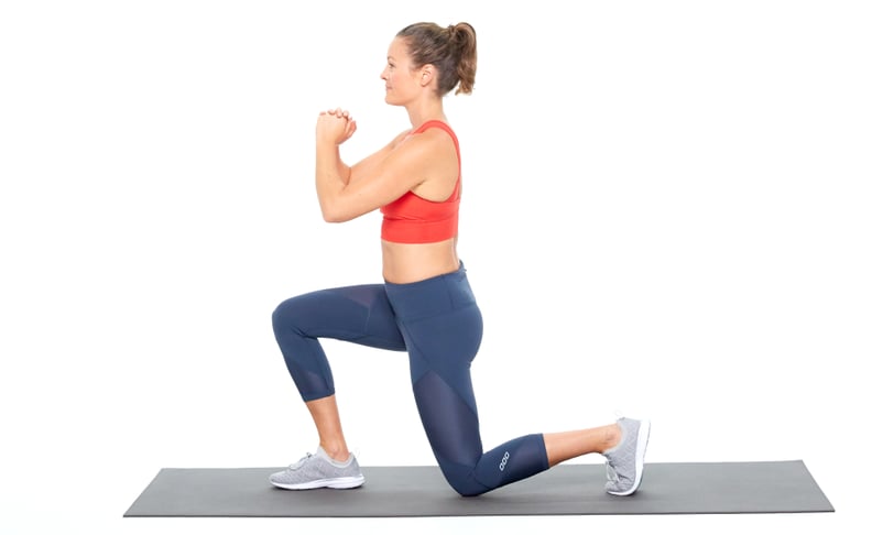 how to do lunges