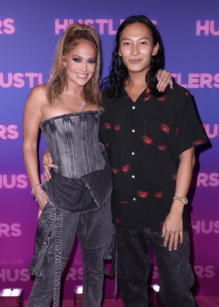 Jennifer Lopez Wears Balmain Denim at the Hustlers Screening