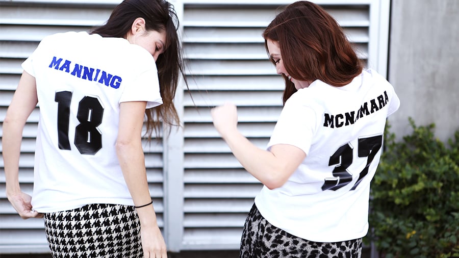 Make Your Own Super Bowl Team Tee!