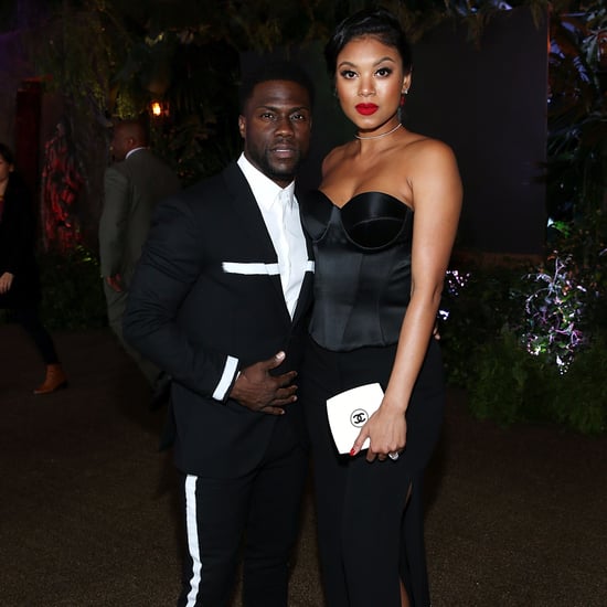 Kevin Hart and Eniko Parrish at Jumanji Premiere 2017