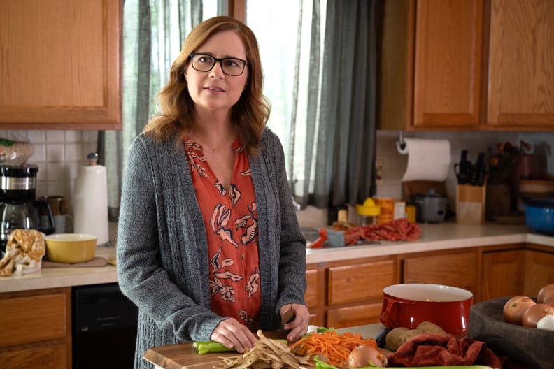 Jenna Fischer plays Ms. Heron in Mean Girls from Paramount Pictures. Photo: Jojo Whilden/Paramount © 2023 Paramount Pictures.