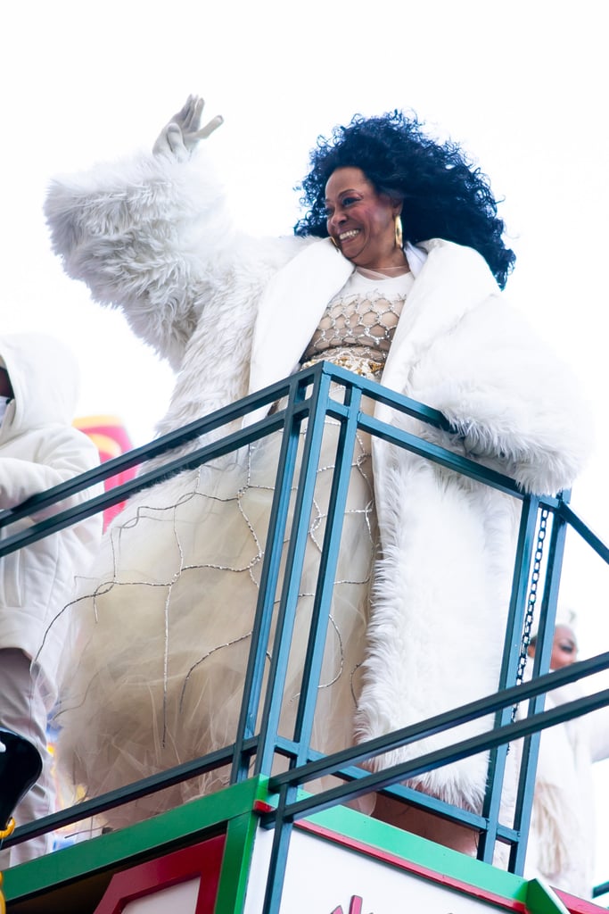 Diana Ross and Family at the Macy's Thanksgiving Parade 2018