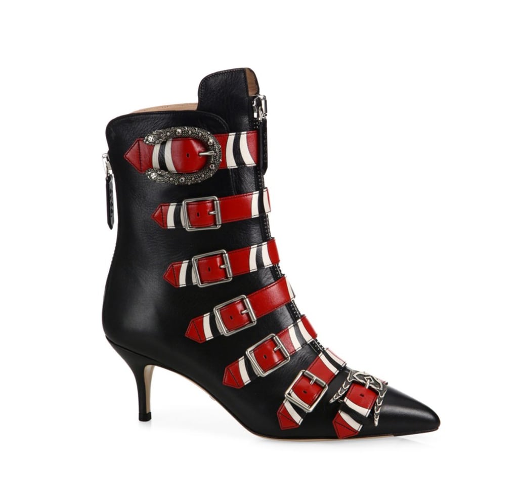 snake boots gucci