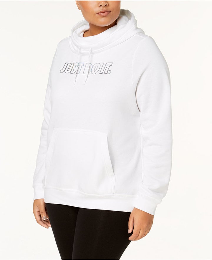 Nike Metallic-Wordmark Hoodie