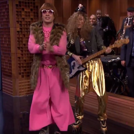 Charlize Theron Plays Dress-Up With Jimmy Fallon