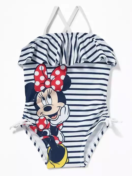 preambule huid Aanpassen Old Navy Minnie Mouse Ruffled Swimsuit | Attention, Disney Moms! You Need  These 30+ Disney Swimsuits and Beach Accessories For Your Kids | POPSUGAR  Family Photo 28
