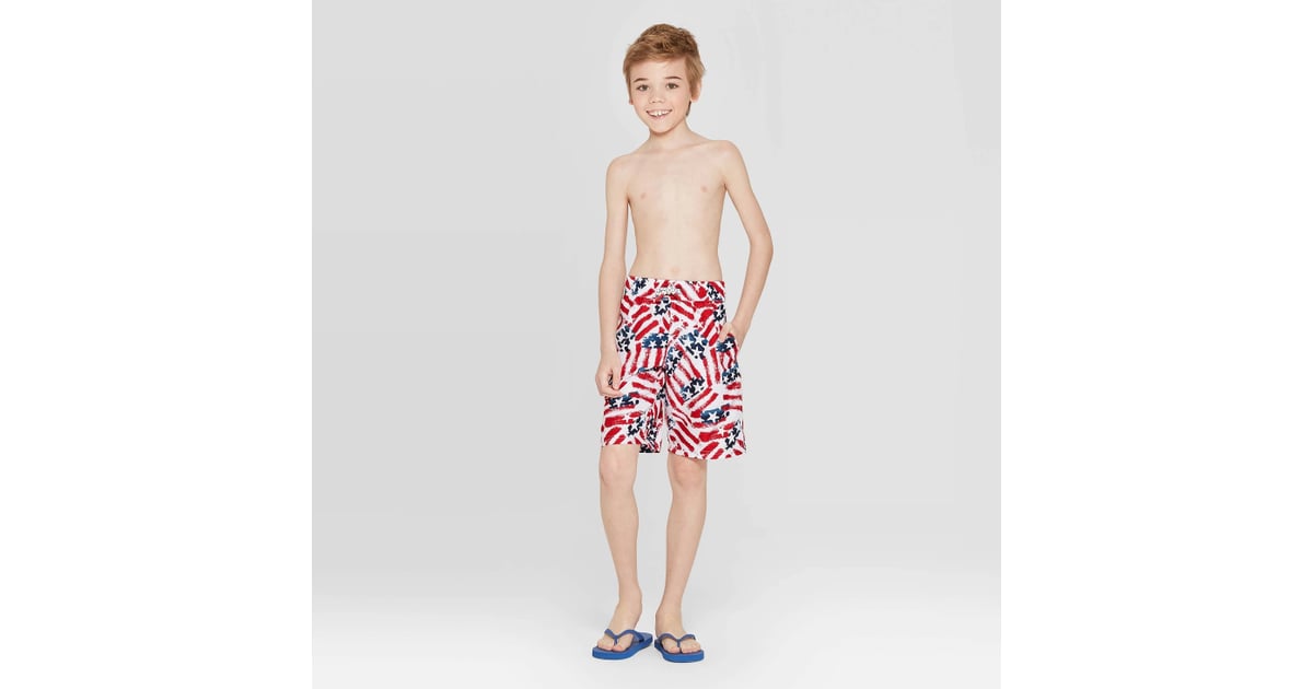 boys swim trunks target