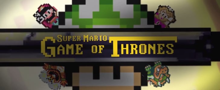 Game of Thrones Intro in Super Mario World
