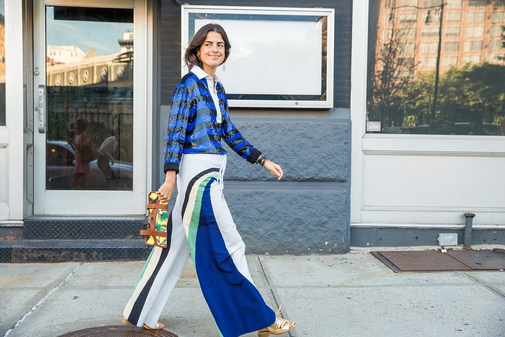 A Sequined Top and Dizzying Print — Make Them Look Twice