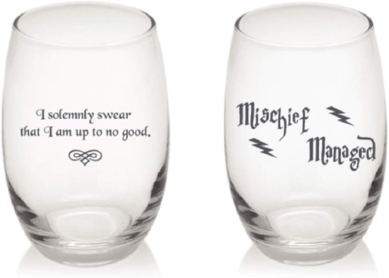 Harry Potter Stemless Wine Glasses
