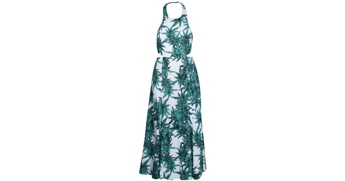 Mara Hoffman Rayon Cut Out Tie Back Maxi Dress 2 ($253) | Blake Lively ...
