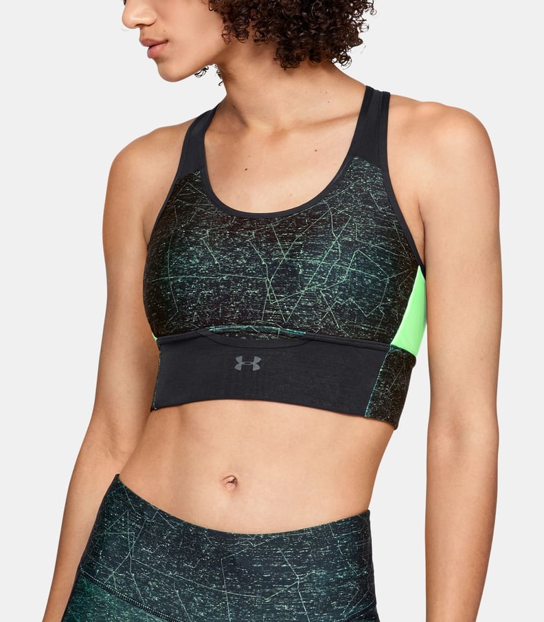 UA Armour® Crossback Clutch Print Sports Bra