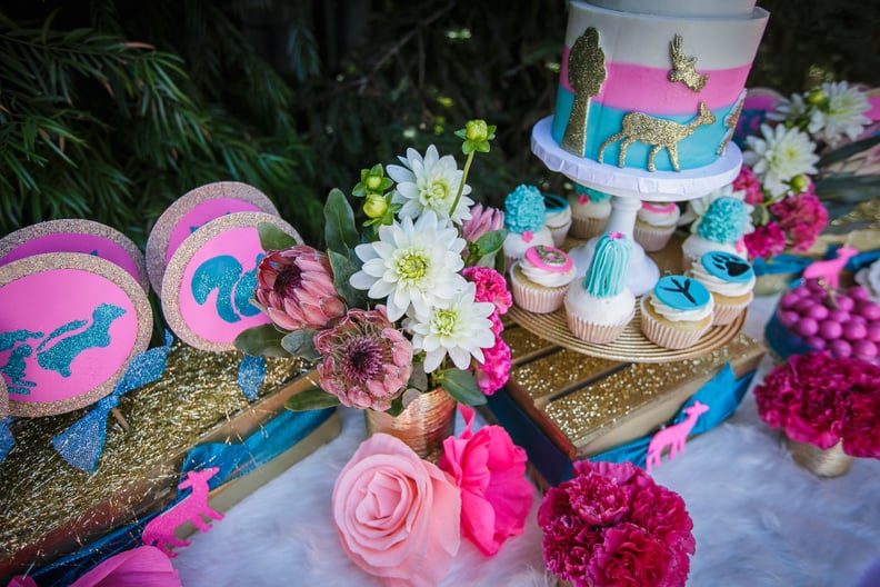 Pink & Gold Safari Glam Birthday Party Ideas, Photo 9 of 17
