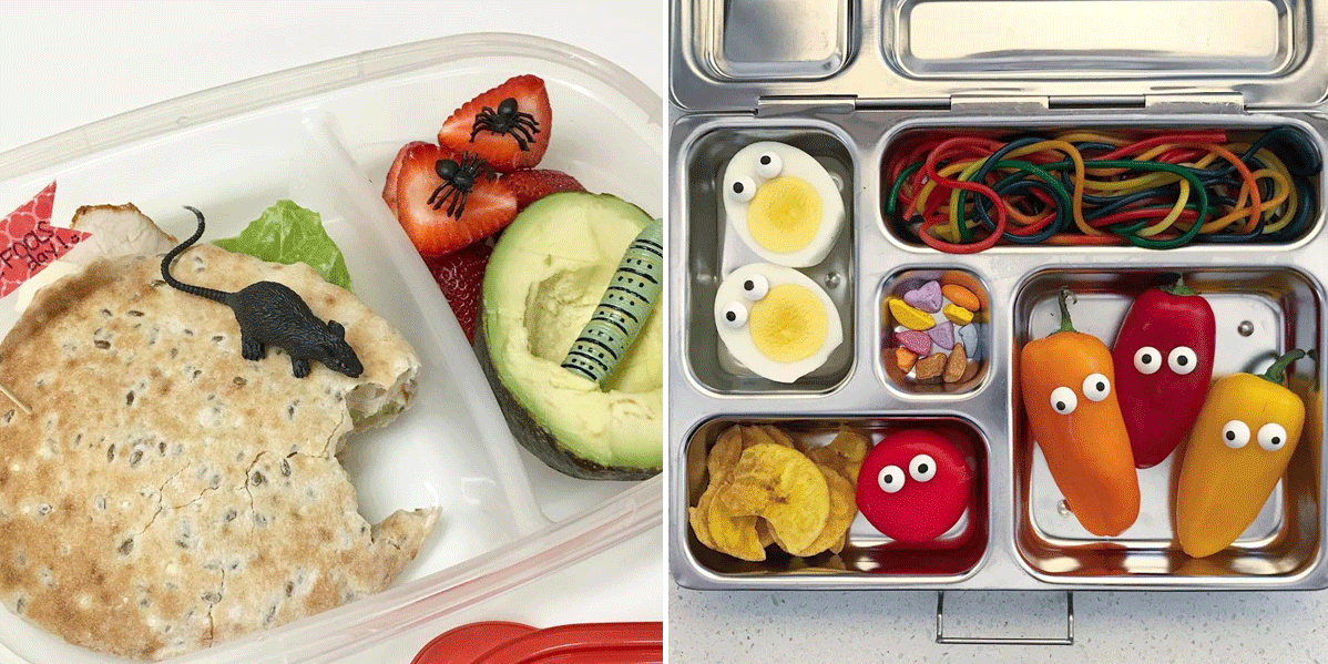 Lunch para niños preescolar