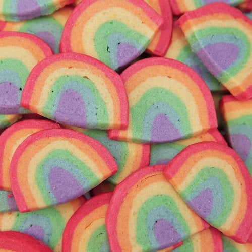 Rainbow Sugar Cookies