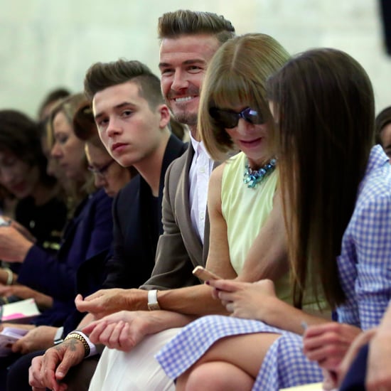 Beckham Family at New York Fashion Week 2015