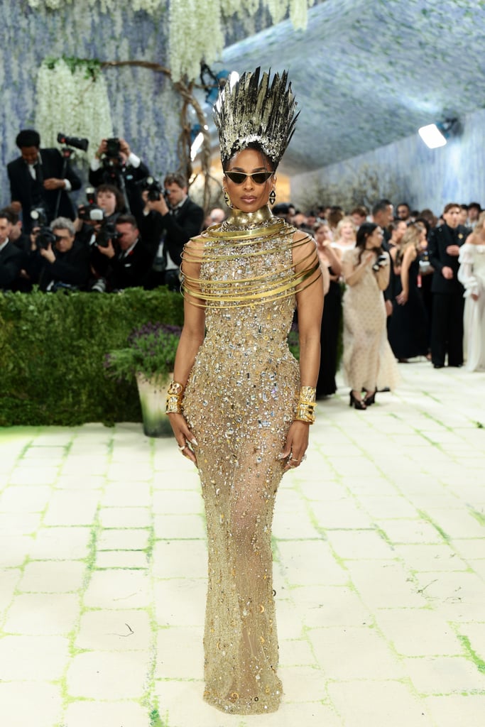 Ciara at the 2026 Met Gala wearing Celia Kritharioti
