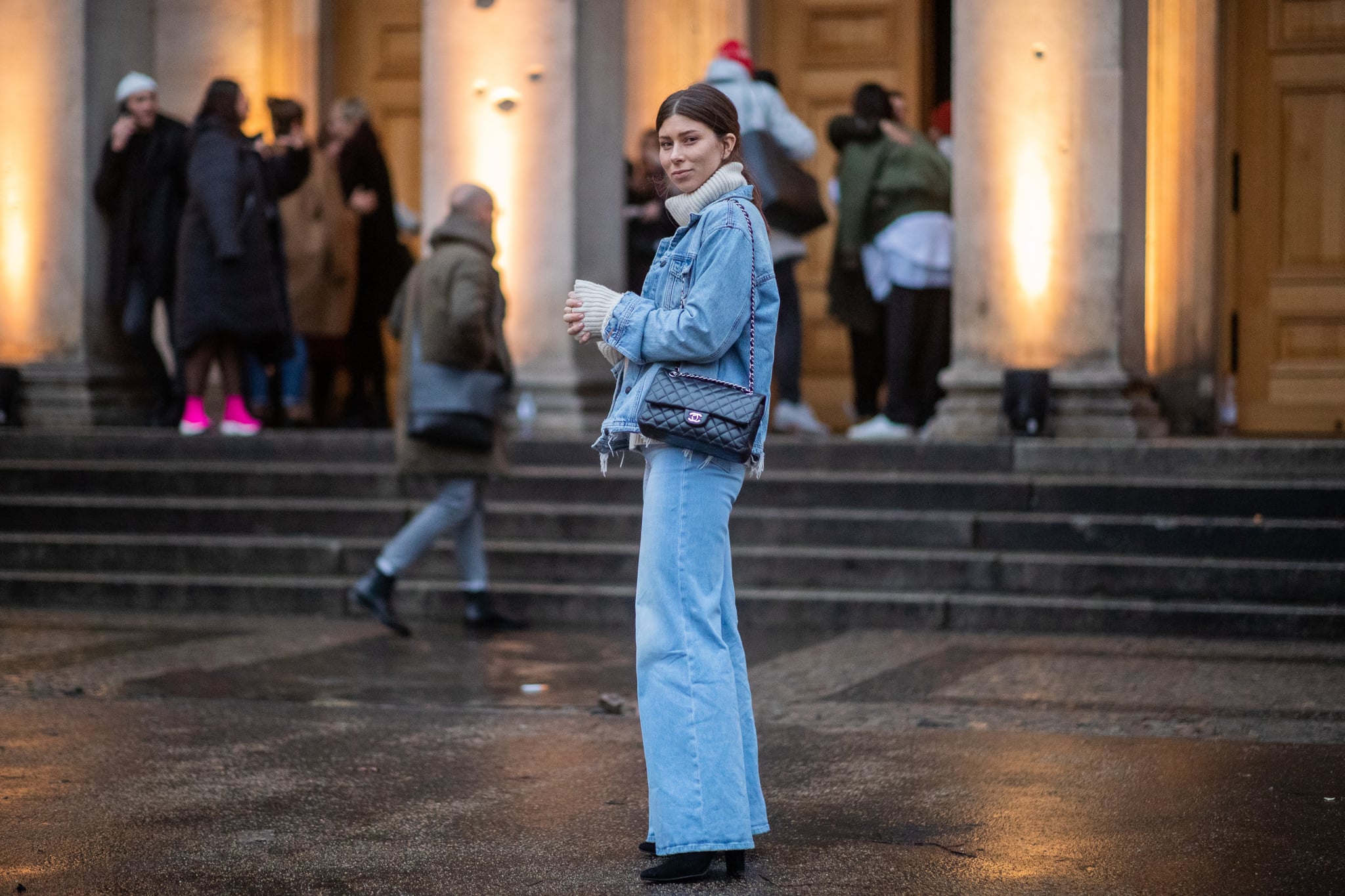 Give wide-leg jeans a try — you might never take them off., Cute Everyday  Outfit Ideas That'll Make Getting Dressed Fun Again