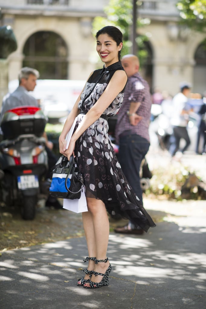 Steal Caroline Issa's M.O. and go for breezy prints and equally eye-catching footwear.
Steal Caroline Issa's M.O. and go for breezy prints and equally eye-catching footwear.