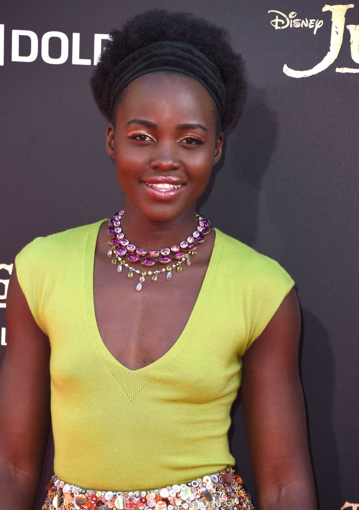 Lupita Nyong'o Wearing J.Crew at The Jungle Book Premiere
