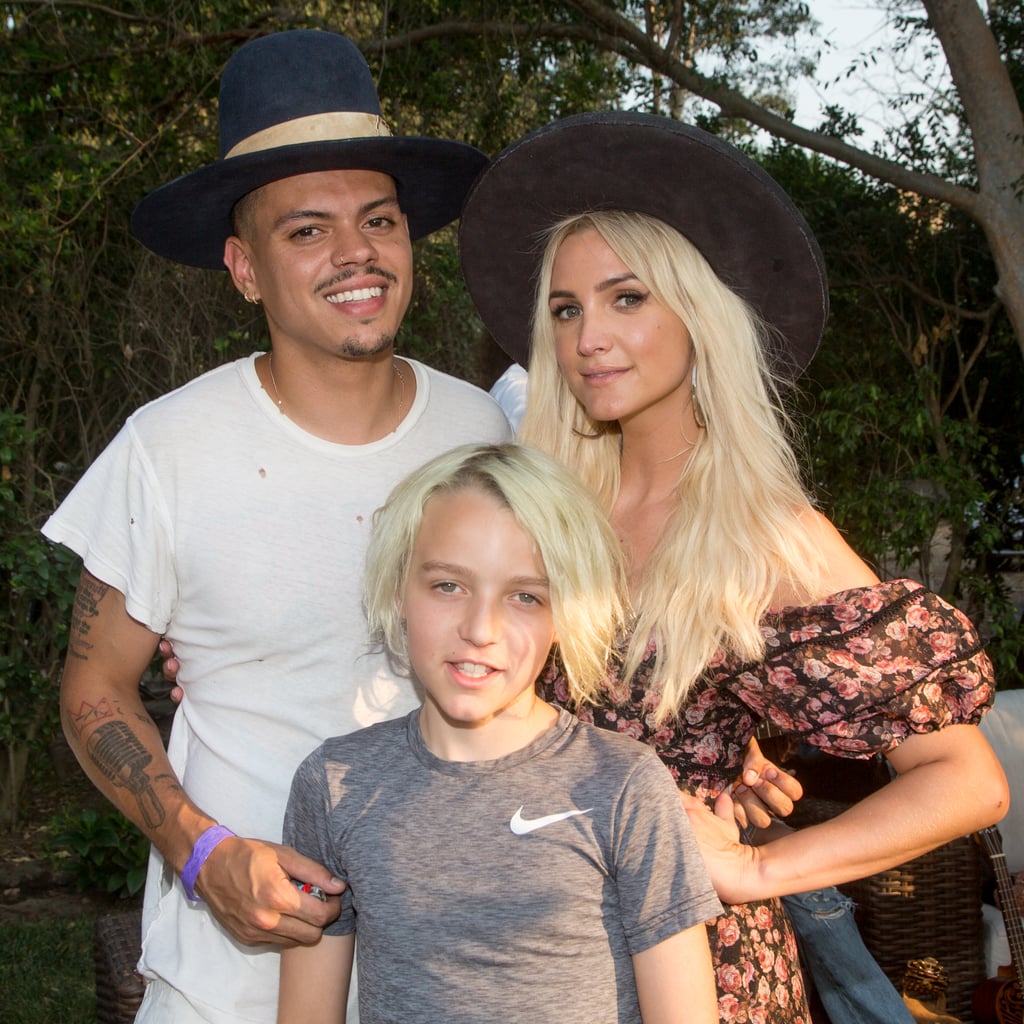 Ashlee Simpson and Her Family at Charity Event August 2018