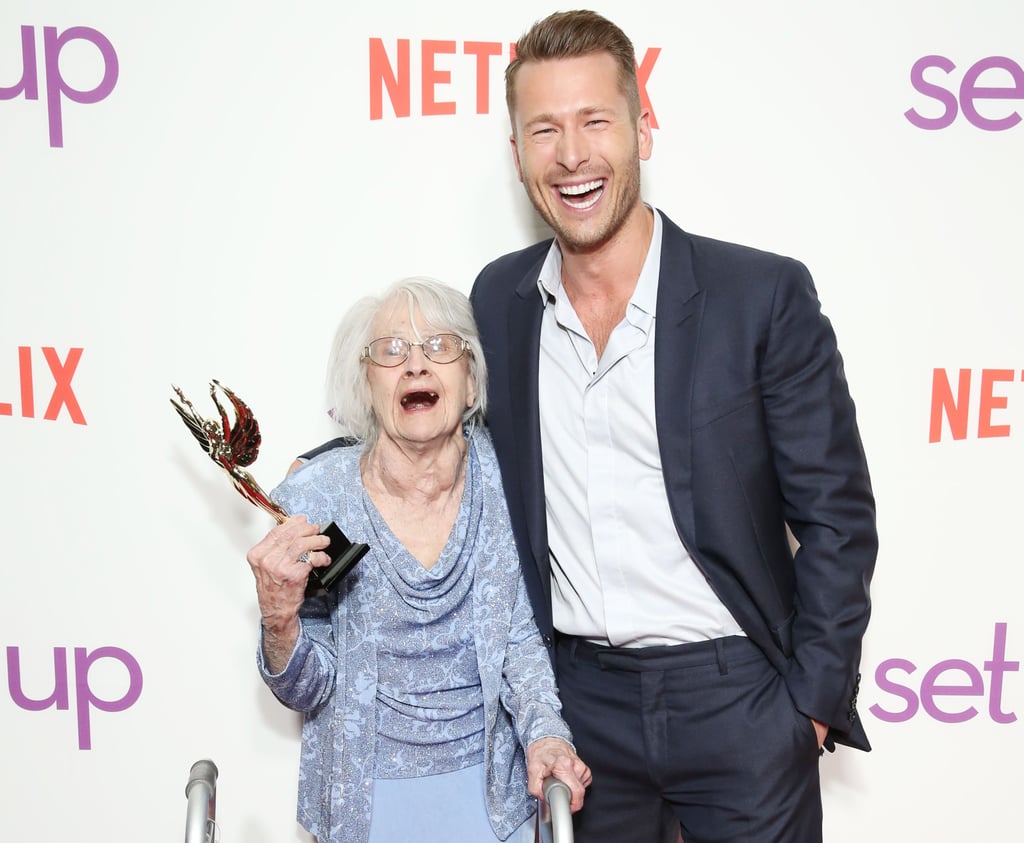 Is Glen Powell's Grandma in Set It Up on Netflix?