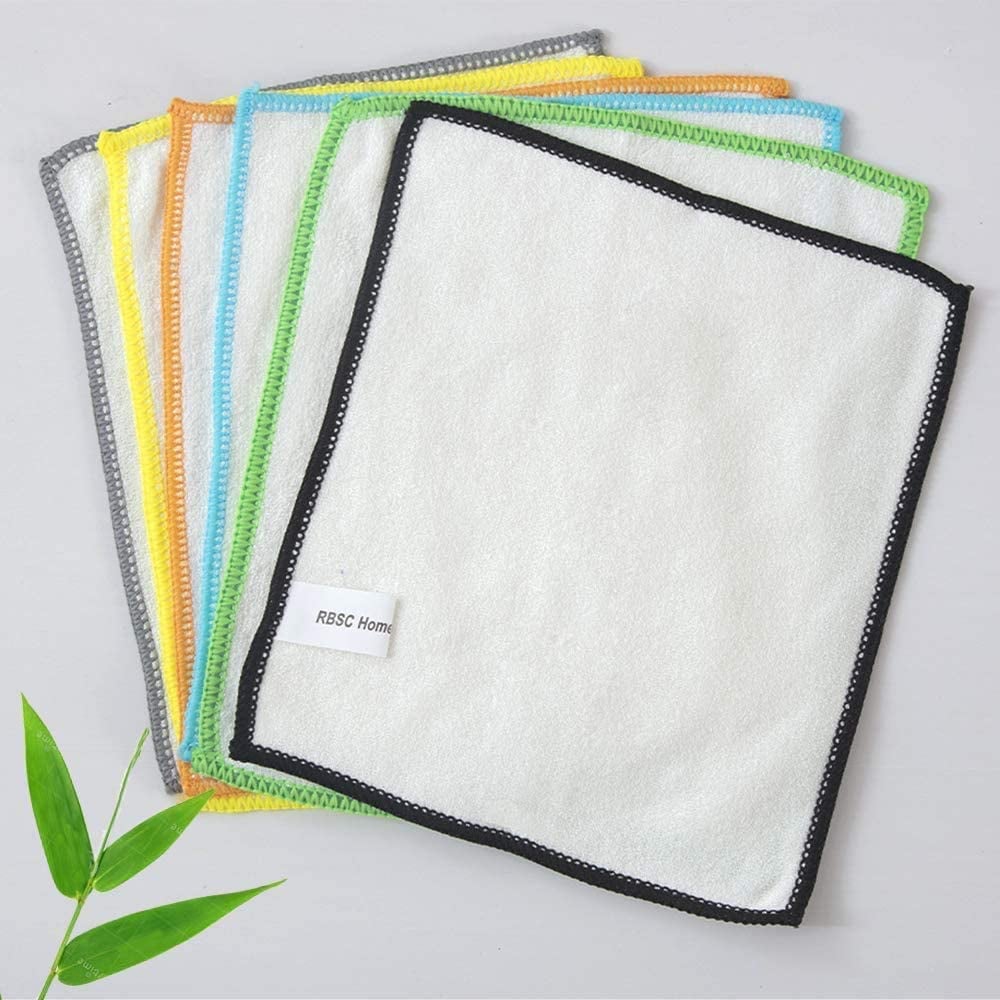 Swap Paper Towels For Bamboo Dish Wipes or Washable Dish Rags
