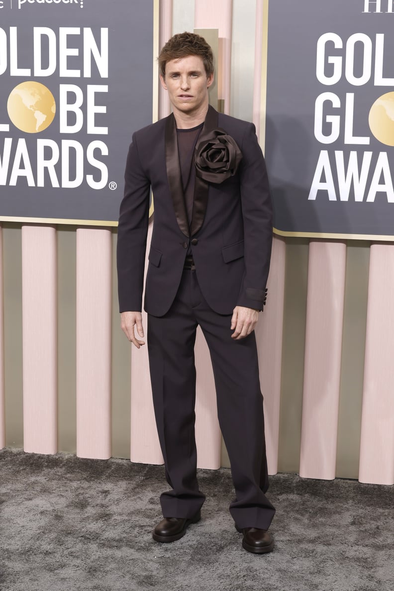 Eddie Redmayne at the 2023 Golden Globe Awards