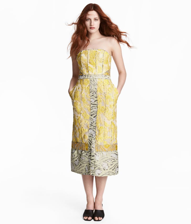 H&M Jacquard-Weave Dress | Wedding Guest Dresses For Summer | POPSUGAR